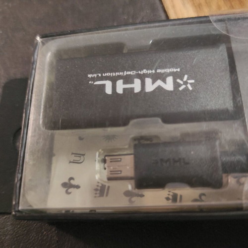 MHL cable new, micro USB to female HDMI