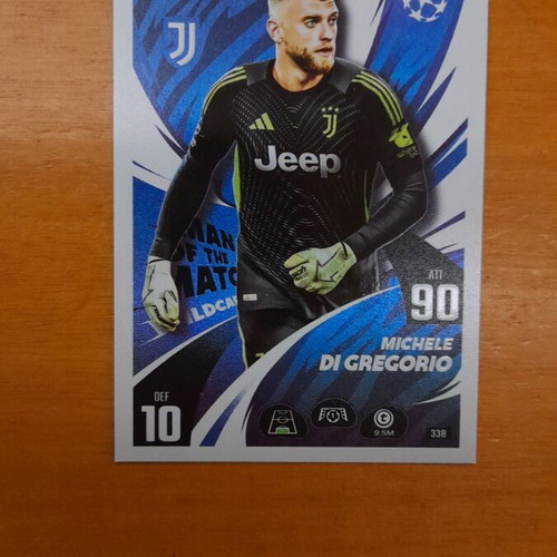 Topps Match Attax Man of the Match Michelle Di Gregorio card new