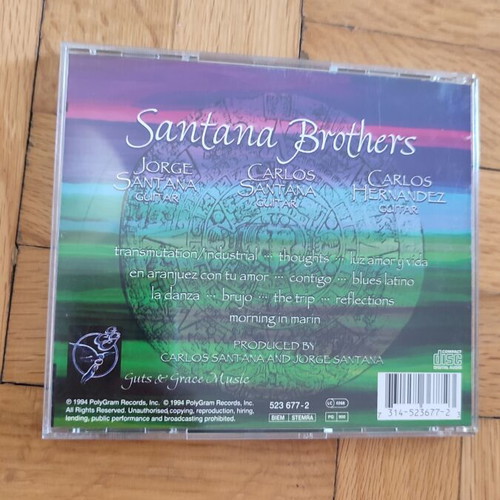 Santana Brothers CD used