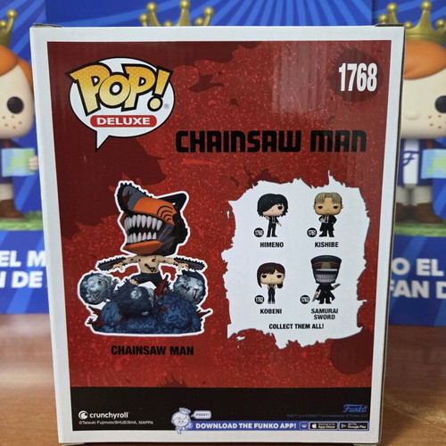 Funko Pop Deluxe Chainsaw Man 1768 new figure