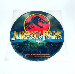 Σπάνιο βινύλιο 33 στροφών με τα soundtracks και το λογότυπο της ταινίας Jurassic Park.ΤΙΜΗ:100 ευρώ