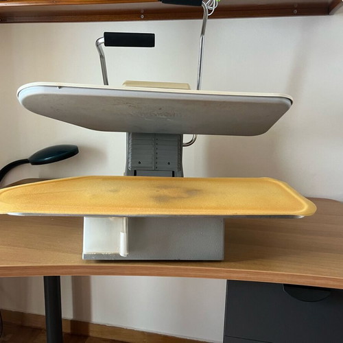 Singer ironing press used
