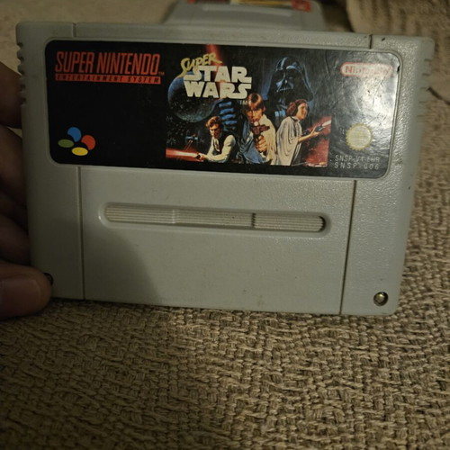 Super Star Wars game for Super Nintendo Entertainment System used cartridge