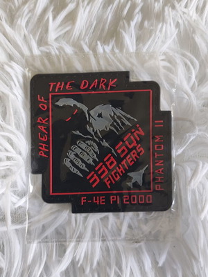 338 Squadron Fighter Patch new, rubber, Hellenic Air Force