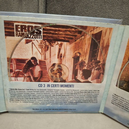 Eros Ramazzotti The Original Albums Collection 4 CD box set like new, pop