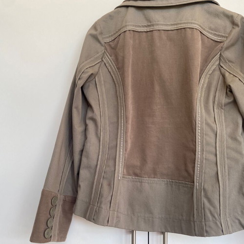 Vintage beige and brown jacket like new, spring autumn