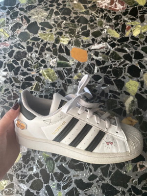 Adidas Super Star athletic shoes used, size 36