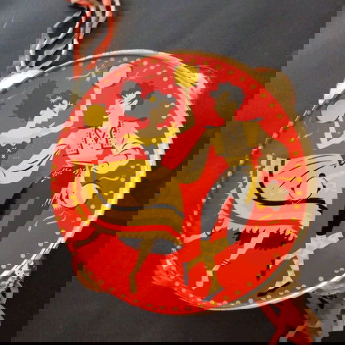 Παιδικό παιχνίδι ντέφι μεταχειρισμένο με κορδέλες