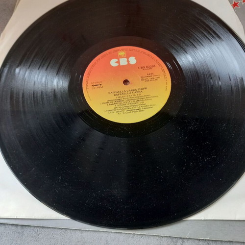 Raffaella Carrà Show vinyl like new, Greek pressing 1977