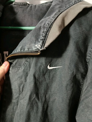 Nike jacket large used, blue winter