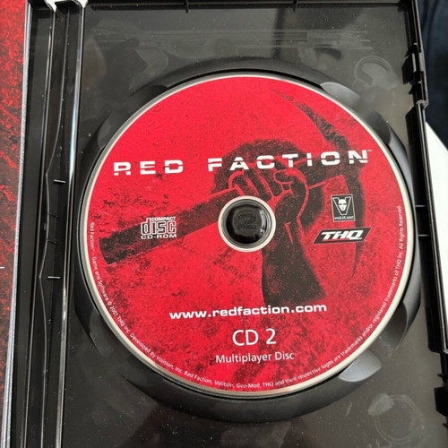 Red Faction PC CD-ROM used, action game