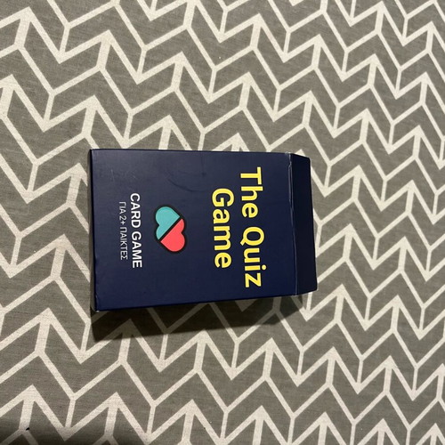 The Quiz Game board game like new
