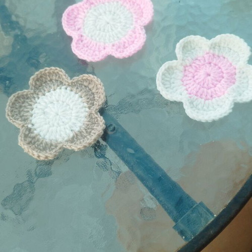 Handmade knitted coasters new, unique designs