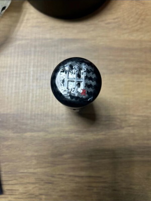 Carbon-style gear shift lever new