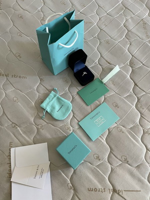 Tiffany & Co Μονόπετρο δαχτυλίδι σαν καινούργιο, άσπρη πέτρα