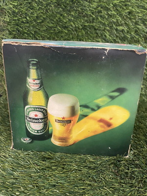 Heineken vintage collectible glasses like new