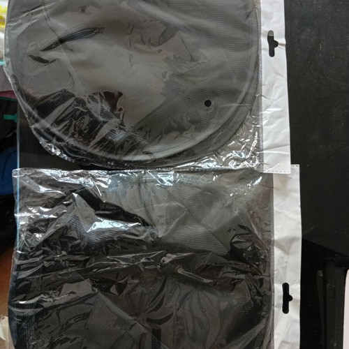 Car Cleaning and Accessories Set new, complete with microfiber and sunshades