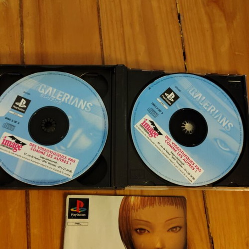 Galerians PS1 game French version, used, complete with manual