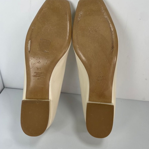 Valentino Garavani One Stud leather ballerinas size 41.5 like new, beige