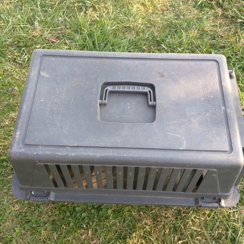 Animal cage used, transport or house, dimensions H40 W40 L60