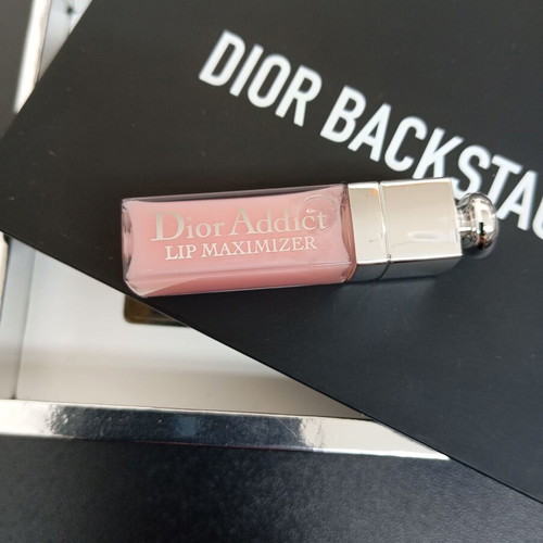 Dior Backstage box with mirror and new Dior Addict lip maximizer 001 pink