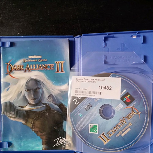 Baldur's Gate Dark Alliance 2 like new for Sony PlayStation 2