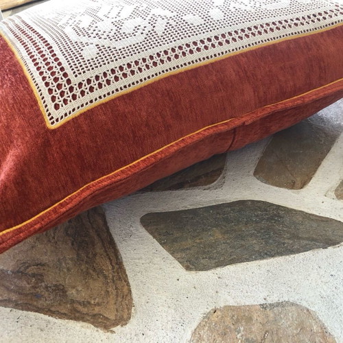 Pouf pillow handmade like new