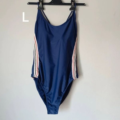 One-piece swimsuit like new, size L, blue