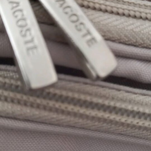 Lacoste crossbody bag used, beige