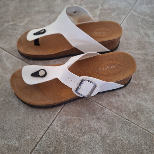 White platform sandals size 41 like new