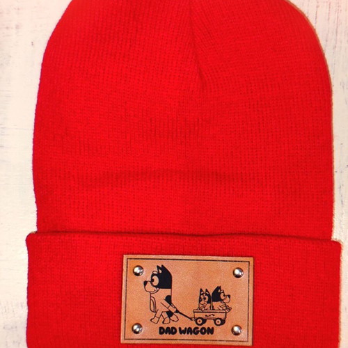 Bluey hat new, red, one size