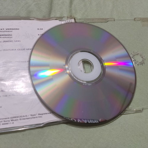 Antonis Remos Fly With Me CD single, laiko