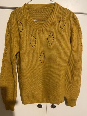 Sinsay women's yellow sweater like new size M