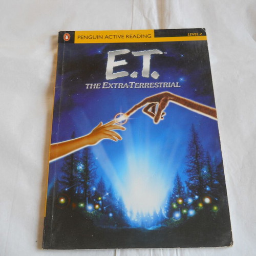 E.T. The Extra Terrestrial book and CD used, Penguin Active Reading Level 2