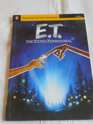 E.T. The Extra Terrestrial book and CD used, Penguin Active Reading Level 2