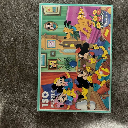 Vintage Disney puzzle used with Mickey Mouse