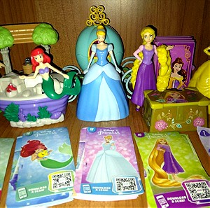 2022 Kinder Maxi Disney Princesses ολοκληρωμένο σετ 5 φιγούρες πακέτο - 'ΑΨΟΓΕΣ