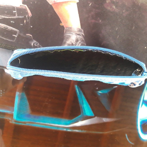 Pencil case like new with modern camouflage design