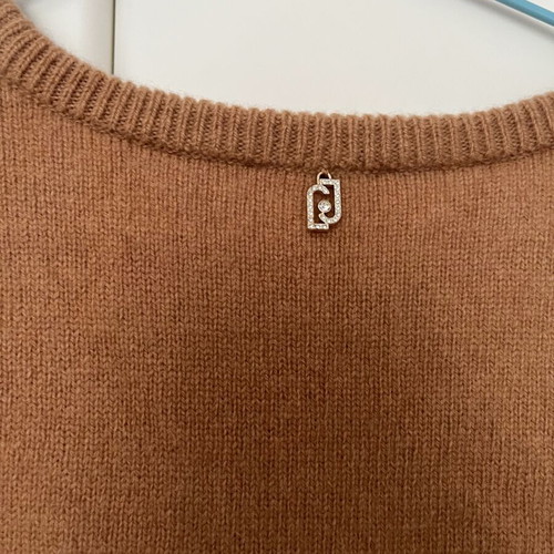 Liujo wool dress used, beige, size XL