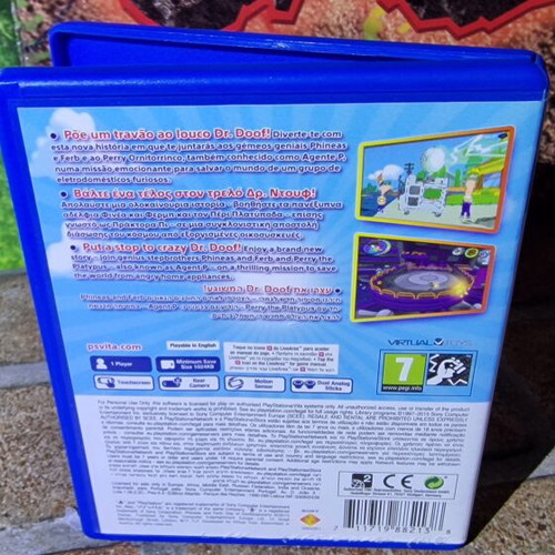 Phineas and Ferb Days of Doofenshmirtz PS Vita used