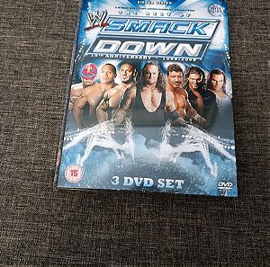 WWE The Best of Smackdown 3-DVD digipak σφραγισμένο