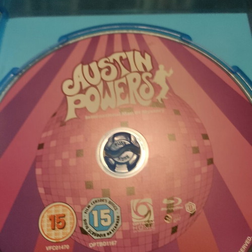 Austin Powers Blu-Ray comedy movie