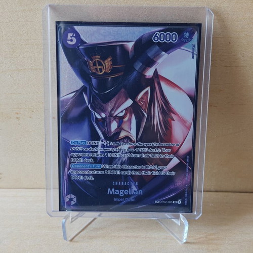 One Piece Trading Card Game Magellan SP OP02-085 SR Special Alt Art near mint