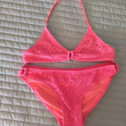 Calzedonia triple set embroidered swimsuit shorts like new, No 14