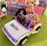 Τελική μείωση! Πακέτο vintage ‘90s έπιπλα της Barbie και άλλων εταιριών για κούκλες Barbie + Το Jeep της Barbie.Πωλούνται όλα μαζί.