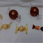  συλλεκτικές καραμέλες διακοσμητικές Murano(Μουράνο) και γυάλινες