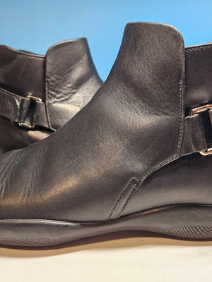 Prada men's boots used, black, size 43.5