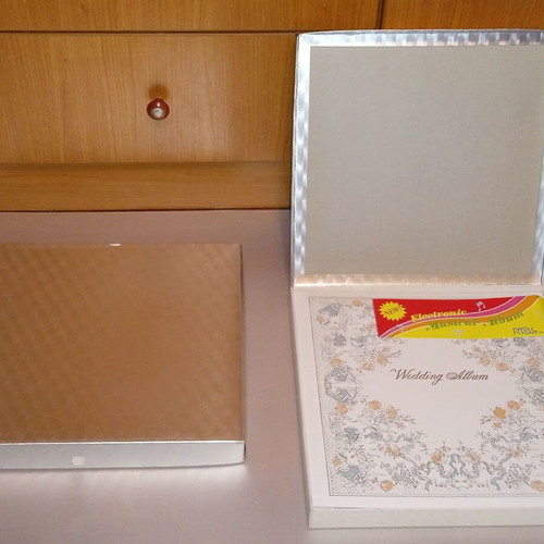 NCL wedding photo albums new with music from Japan, 2 pieces