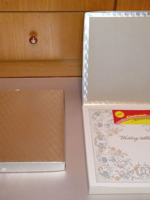 NCL wedding photo albums new with music from Japan, 2 pieces
