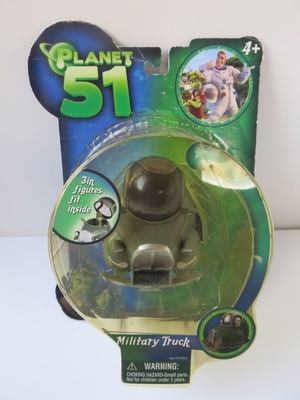 Planet 51 Military Truck toy vehicle new, sealed